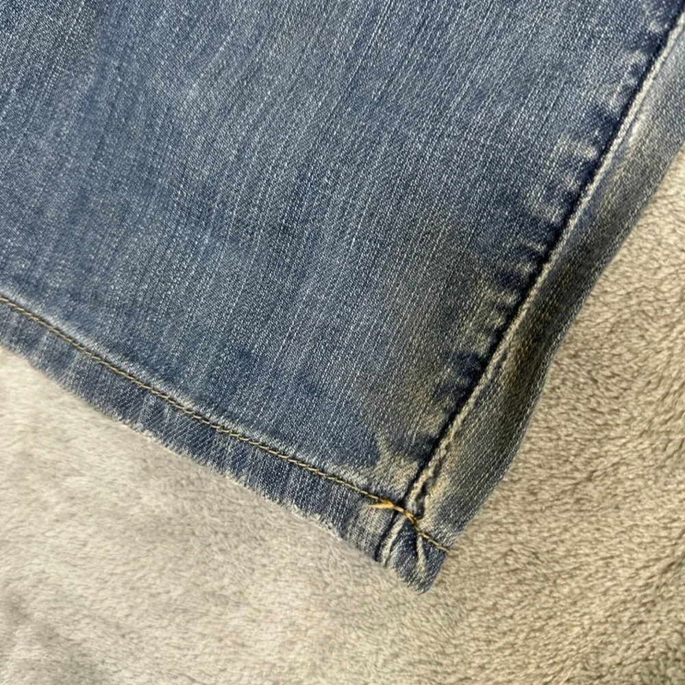H&M Original Mens Straight Leg Jeans Medium Wash Blue Denim W31 L30